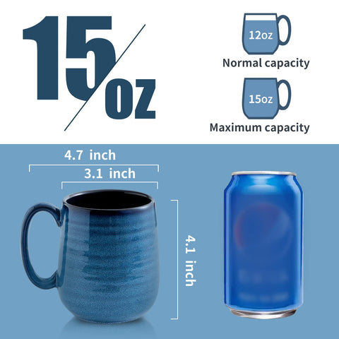 HASENSE mug in microwave-safe ceramic, ideal for quick warm beverages.
