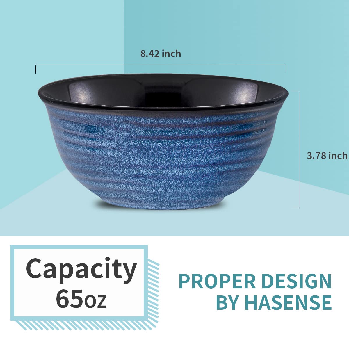 HASENSE oven and microwave-safe bowls for quick reheating and serving.