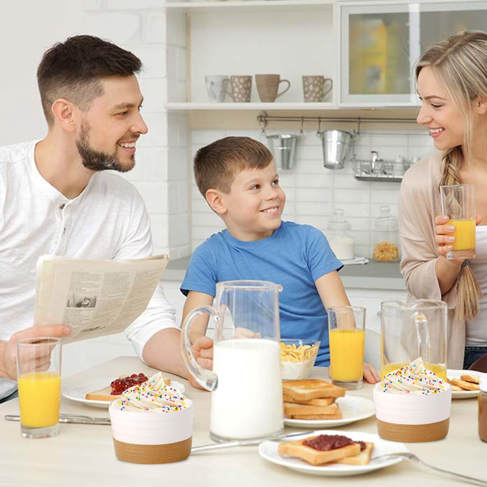 Hasense soufflé ramekins for even heat and airy desserts.