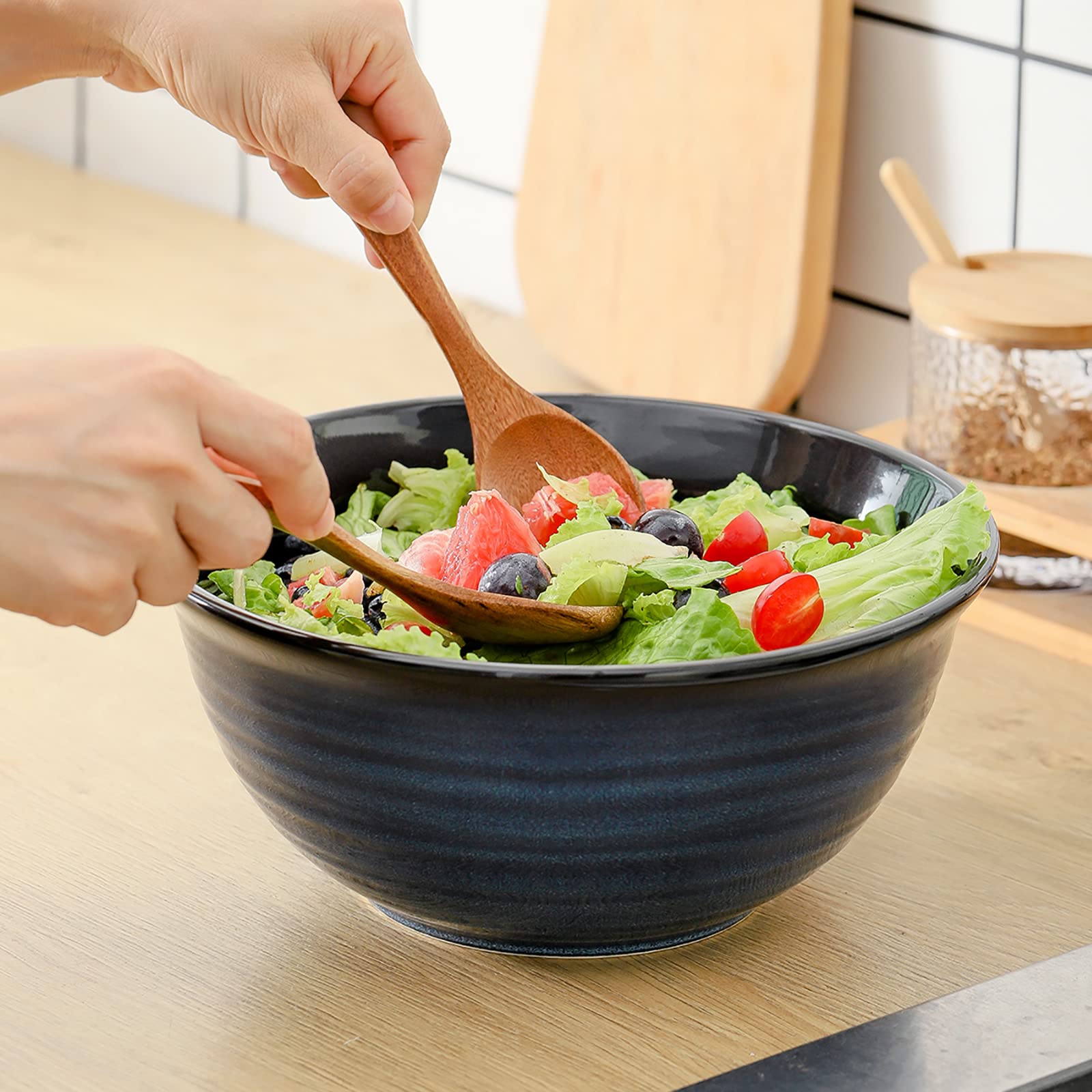 Versatile HASENSE bowls for soup, pasta, salad, or popcorn