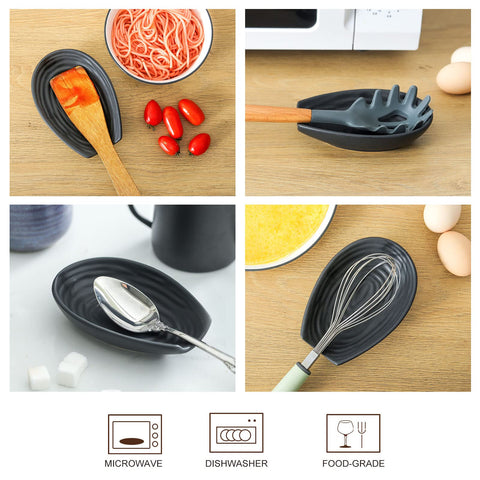Hasense spoon rest sleek design complements modern kitchens.