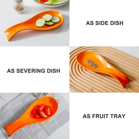 Hasense spoon rest stacks neatly for compact kitchen storage.