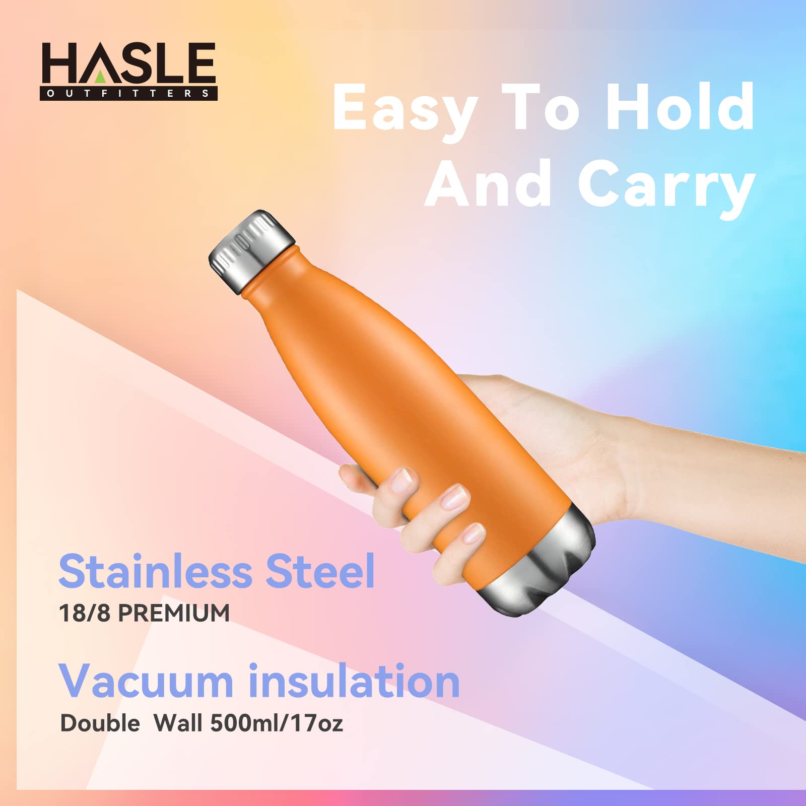 HASLE OUTFITTERS double-wall insulation image, keeps beverages at temp