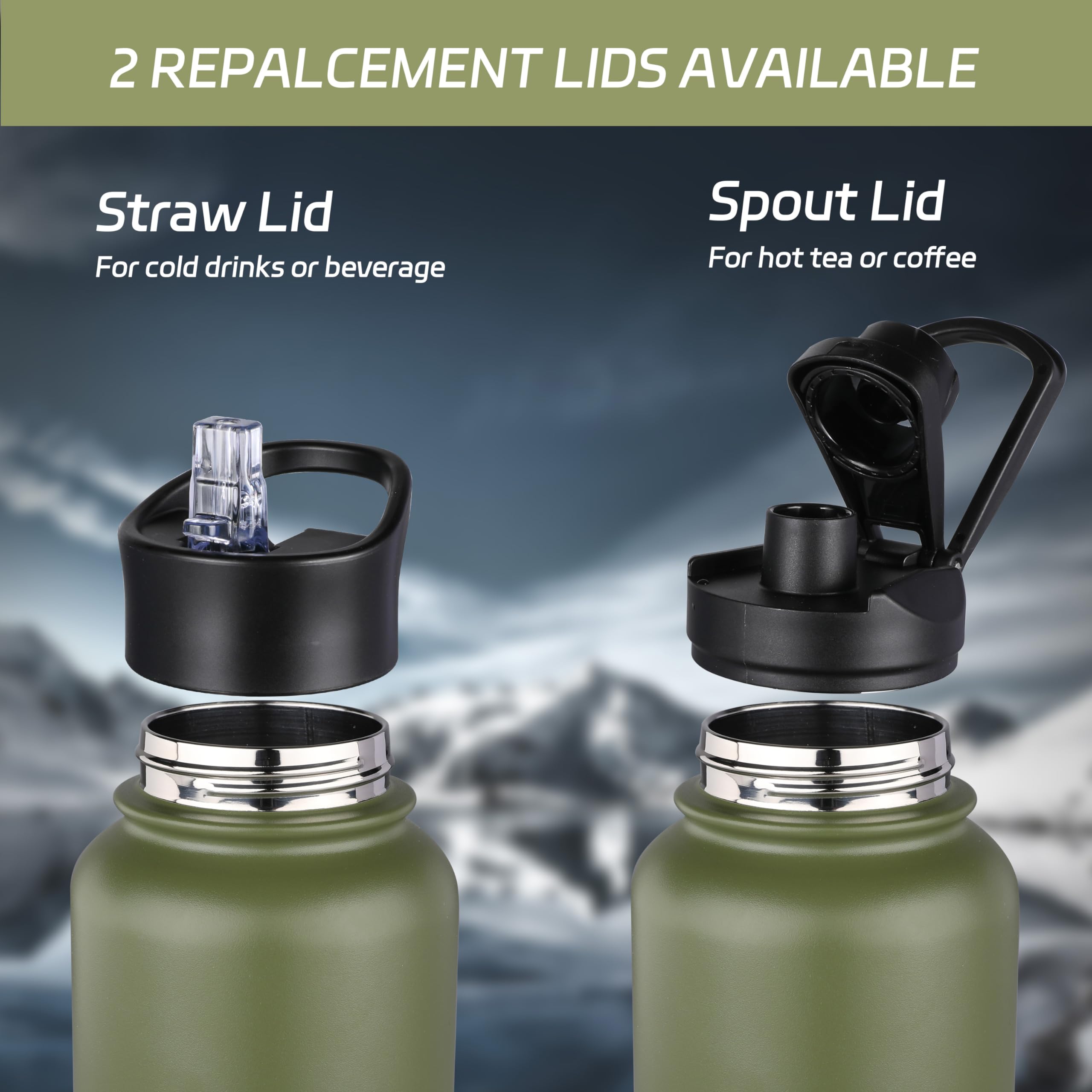 HASLE OUTFITTERS bottle anti-slip finish provides secure grip during workouts