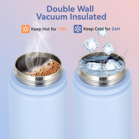 HASLE OUTFITTERS bottle straw lid attachment, easy sipping for active kids.