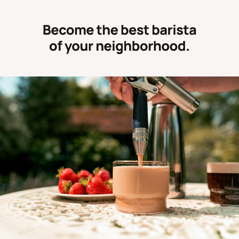 Hatfields London Original NitroPress produces silky nitro cold brew in minutes