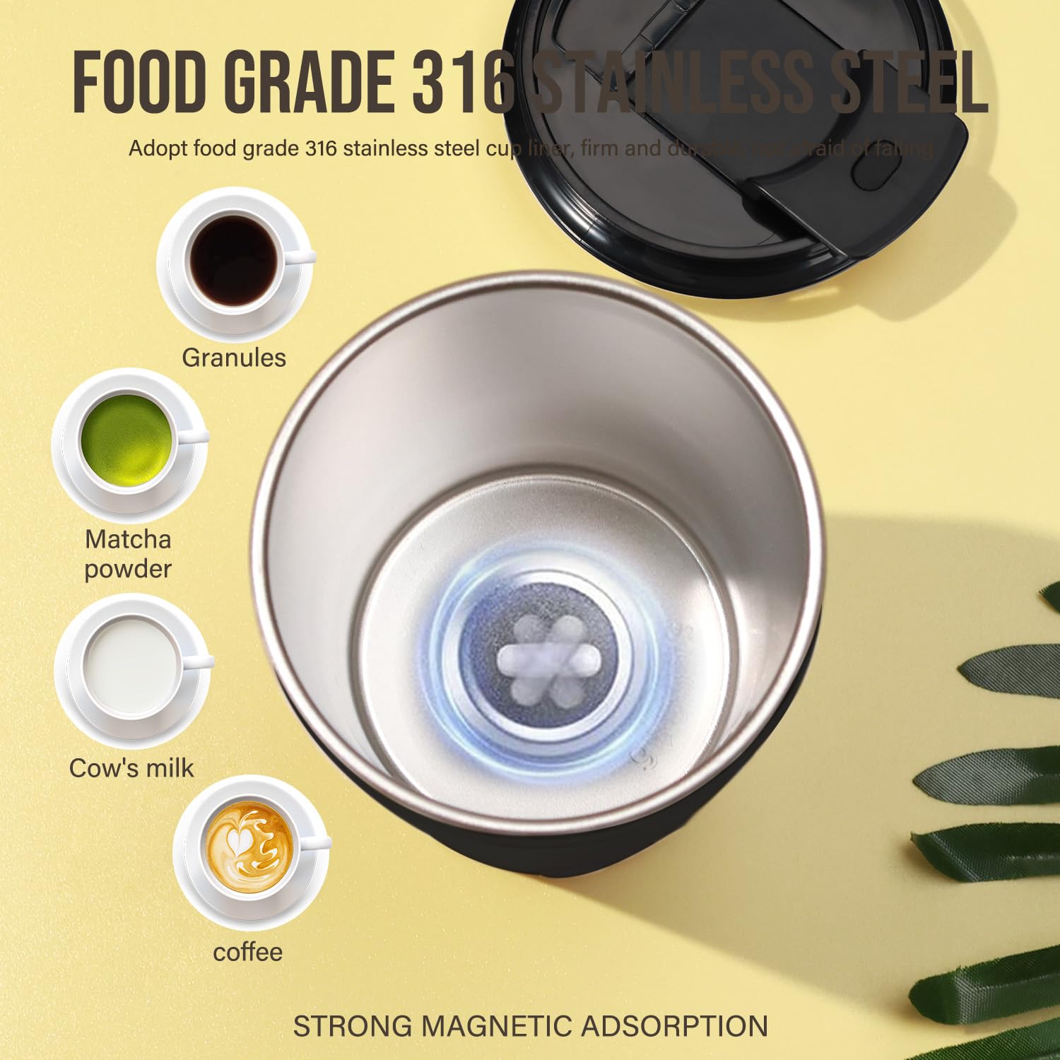 Hatisan 316 stainless steel inner liner for durability and easy cleaning