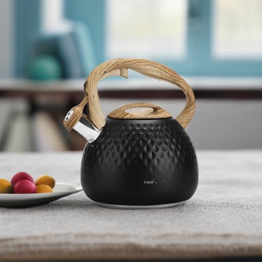 Hauce Radio tea kettle induction-compatible base works on all heat sources