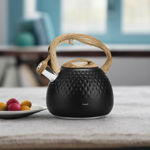 Hauce Radio tea kettle induction-compatible base works on all heat sources