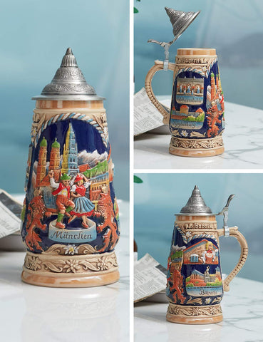 HAUCOZE gift-boxed beer mug ready for birthdays and Father’s Day