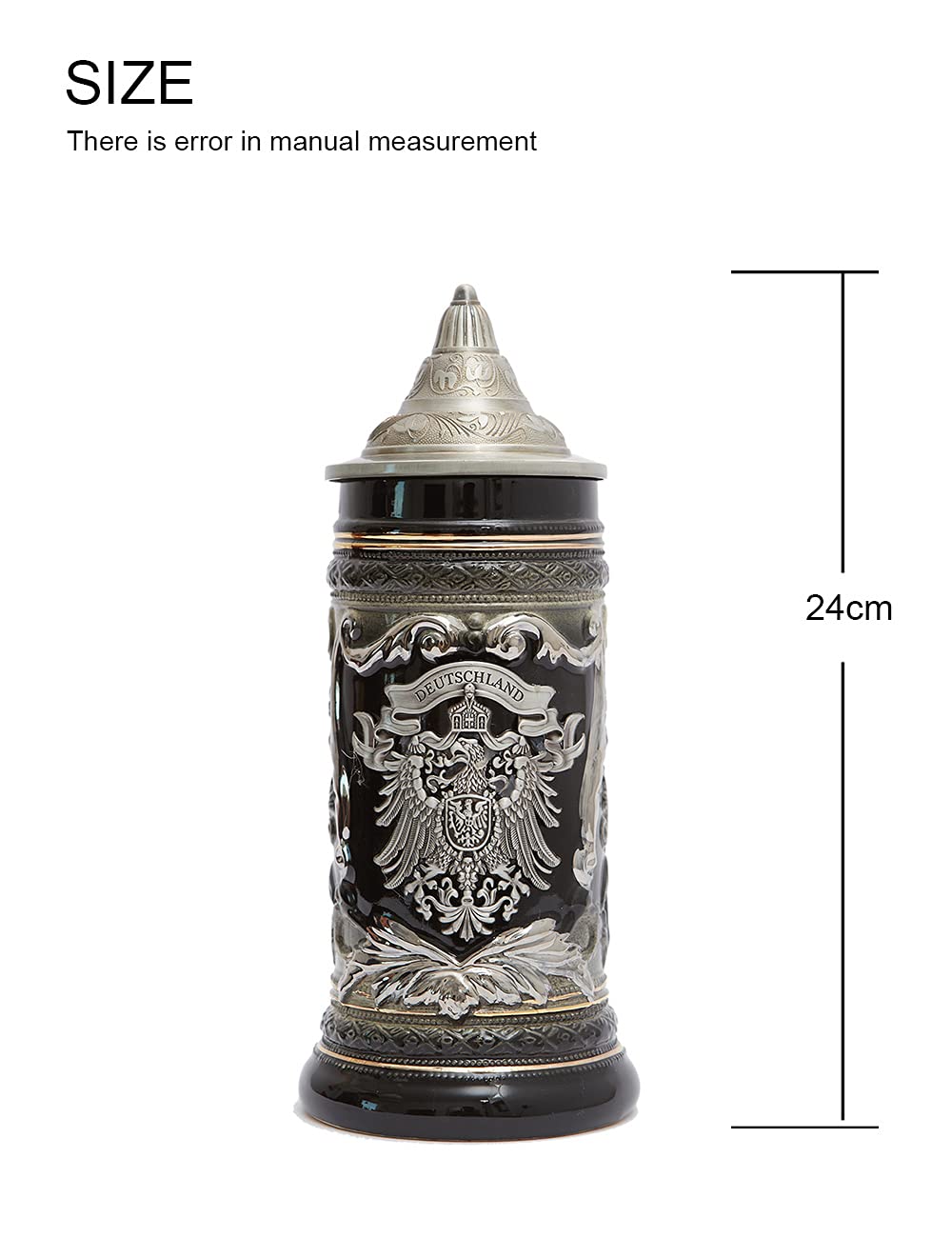 HAUCOZE Viking tankard handle design for a comfortable grip