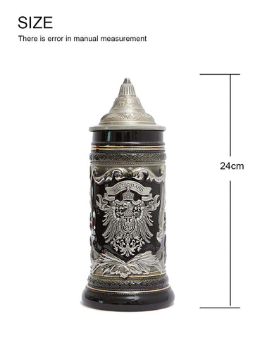 HAUCOZE Viking tankard handle design for a comfortable grip