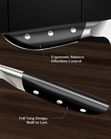 Haugo precision V-edge for effortless slicing and accuracy