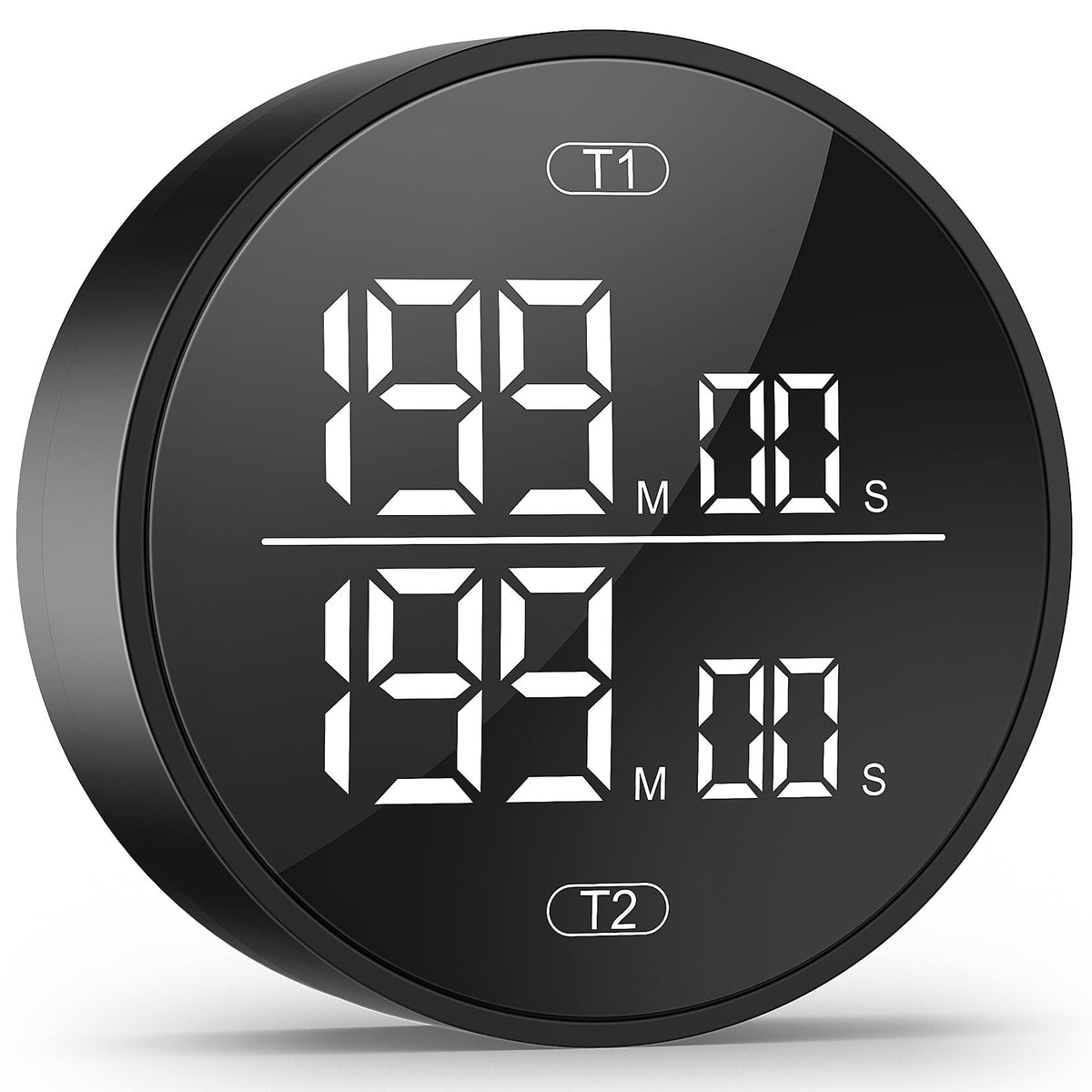 HAUKINIX timer with big digits display for easy meal timing at a glance