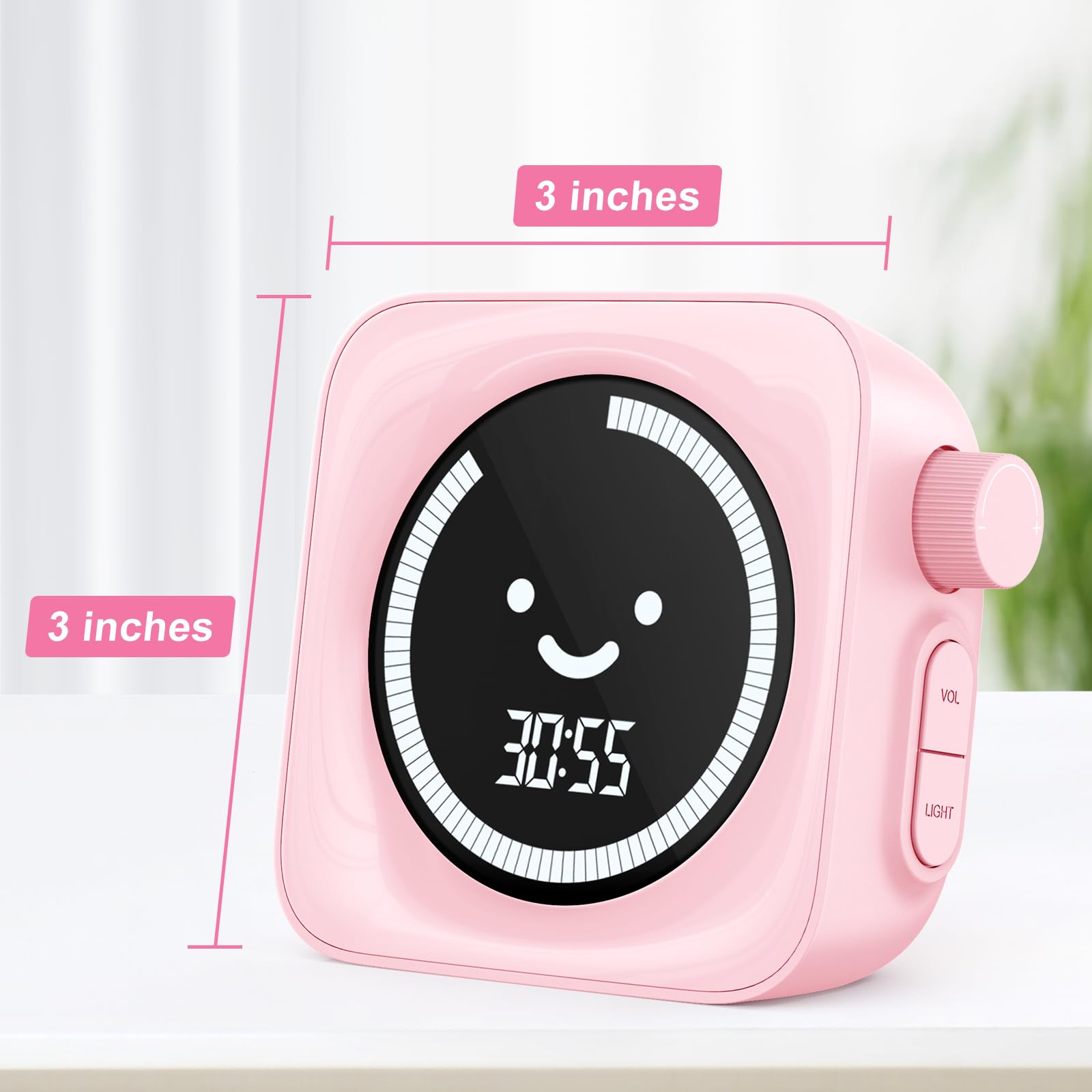 HAUKINIX Visual Timer for Kids ideal for homeschooling or office tasks.