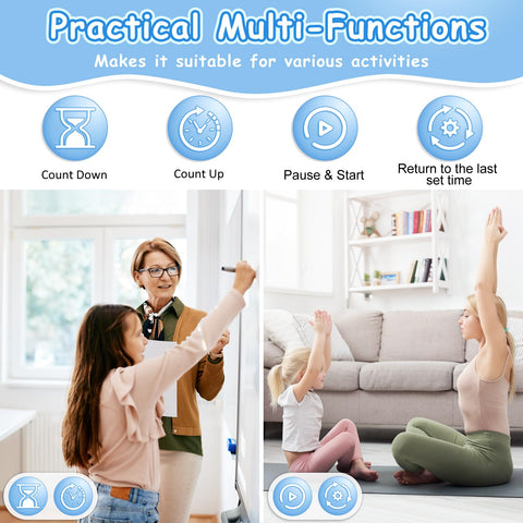 HAUKINIX visual timer supports ADHD/autism-friendly routines and focus tips.