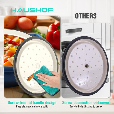 HAUSHOF even heat distribution across bottom and sides