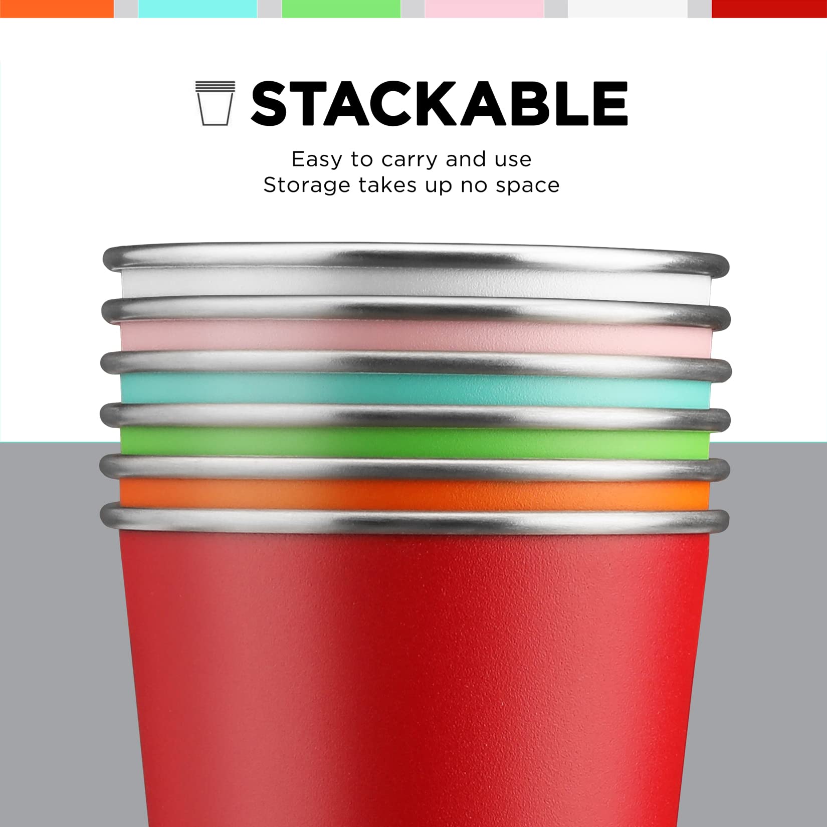 HAUSHOF Pint Cups are perfect for home gatherings, camping trips, and backyard barbecues.