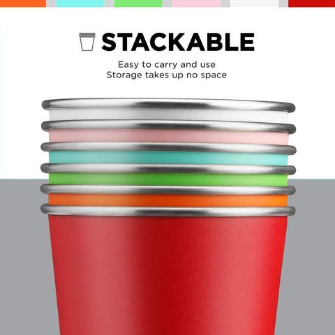 HAUSHOF Pint Cups are perfect for home gatherings, camping trips, and backyard barbecues.
