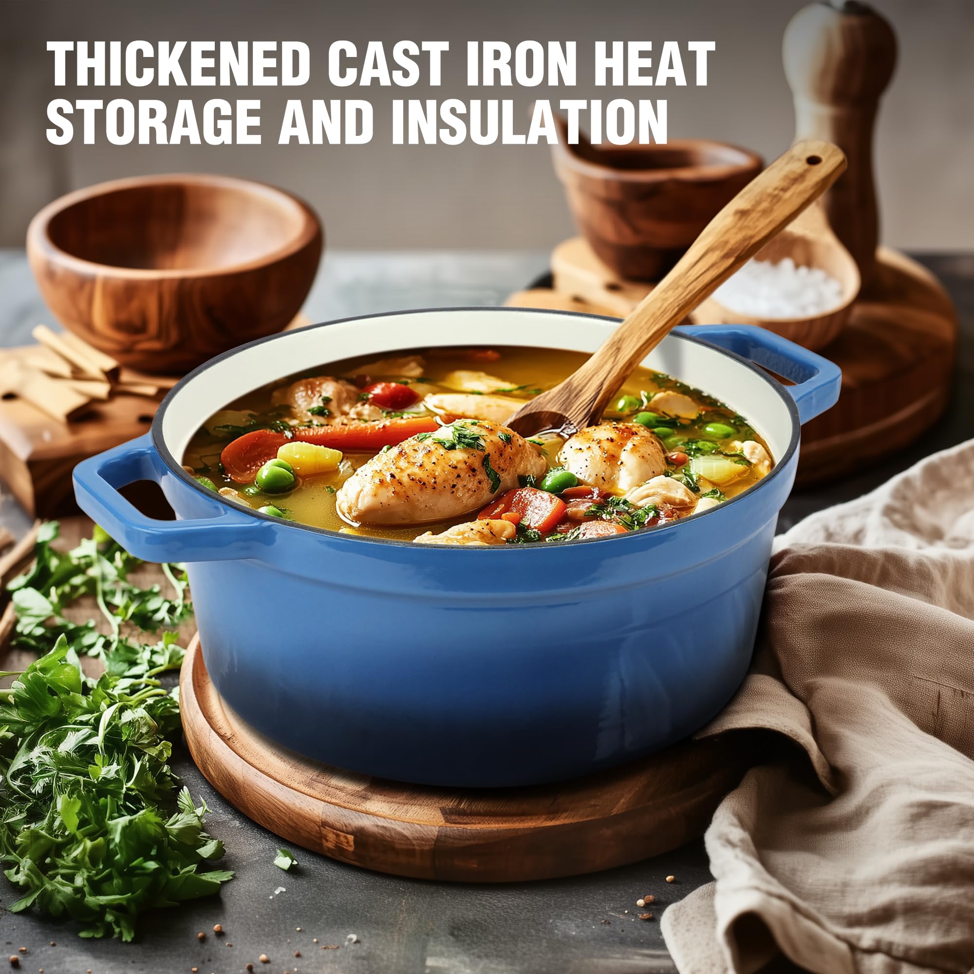 HAUSHOF lid with screw-free handle for easy cleaning