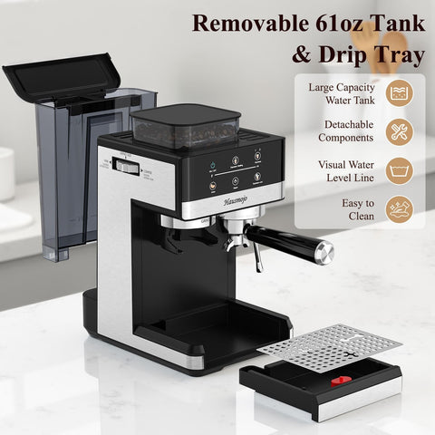 Hausmojo removable water tank for easy refilling and cleaning