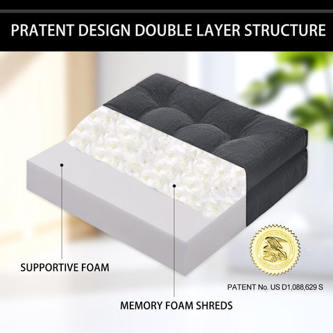 HAVARGO recliner cushions memory-foam top layer for soft seating