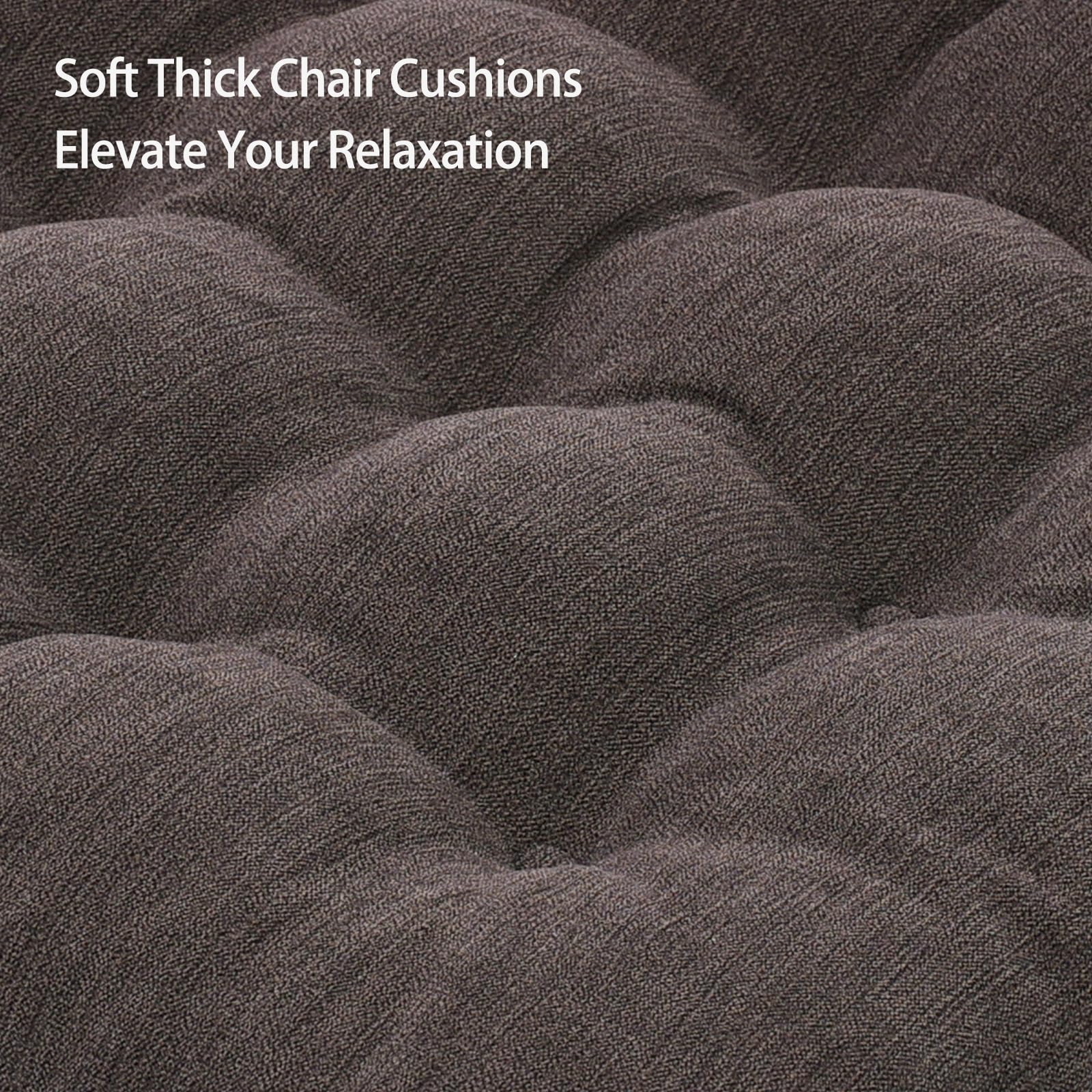 HAVARGO non-slip bottom 20x20x4 demonstrates secure use on recliners and chairs