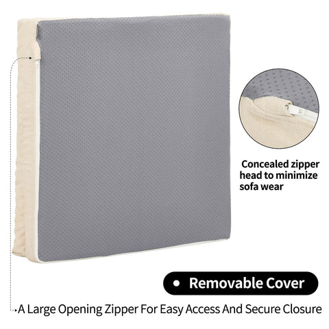 HAVARGO recliner cushions non-slip bottom; secure use on various chairs.