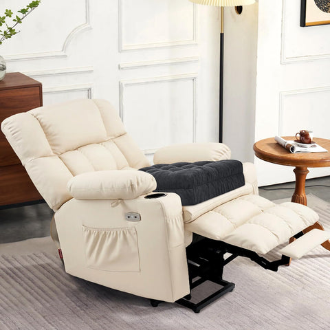 HAVARGO recliner cushions packaging included shows ready-to-use setup after expansion.