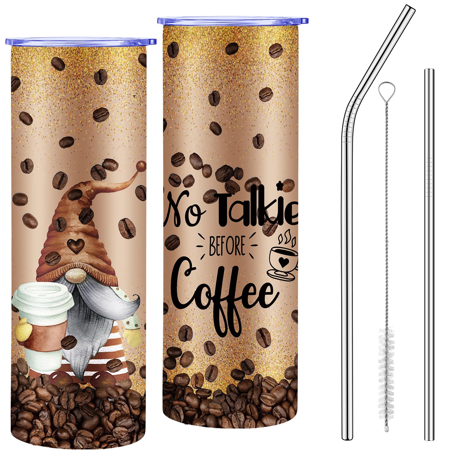 Havawish Gnome Coffee Tumbler pattern for stylish daily on-the-go use
