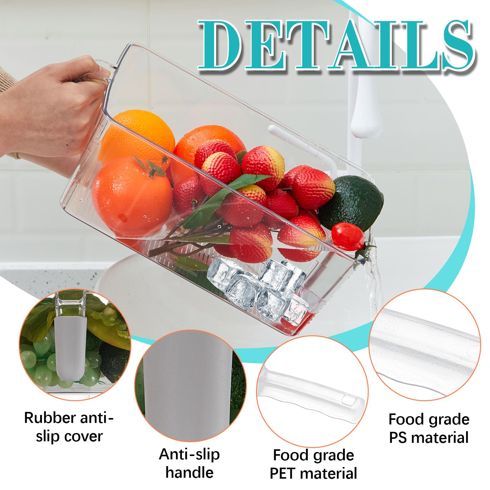 Havawish open-top ice bin for quick access during service.