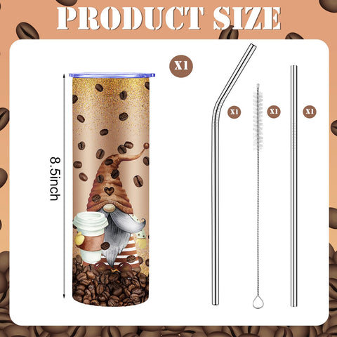 Havawish stainless steel straws 2-pack for versatile sipping