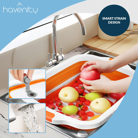 Havenity BBQ Prep Tub supports multi-purpose use for washing and cutting