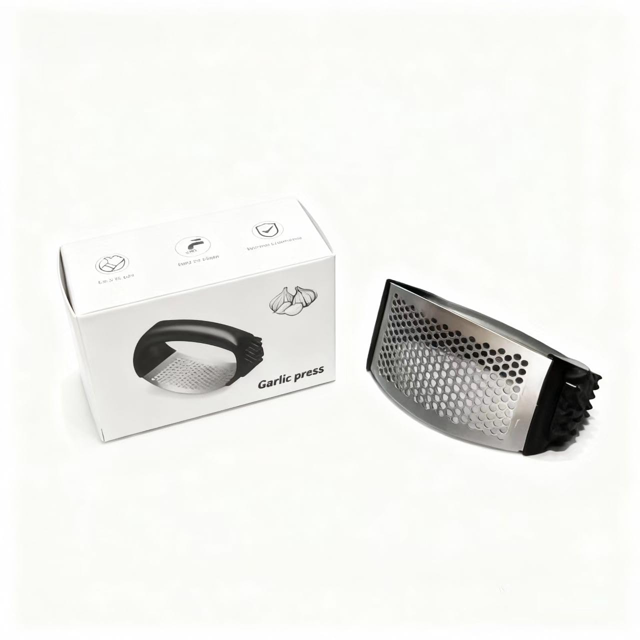 Easy clean design lets you rinse under running water.