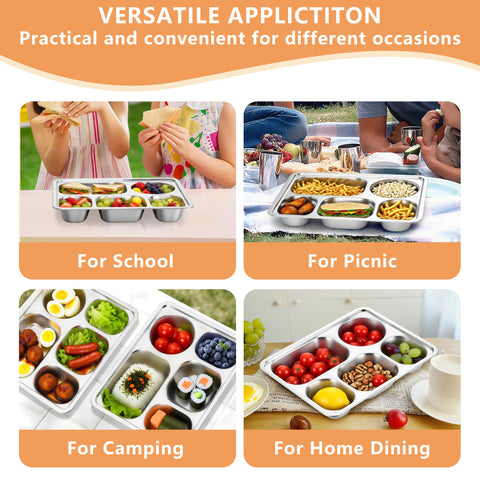 HaWare camping and picnic plate is portable and easy to carry.