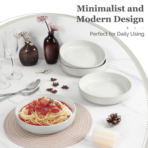 HaWare dishwasher-safe bowls with smooth glaze for quick cleaning.
