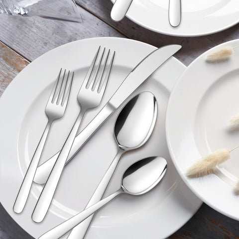 HaWare mirror-polished flatware design for modern tables.