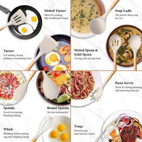 HaWare round spatula for even spreading on non-stick surfaces