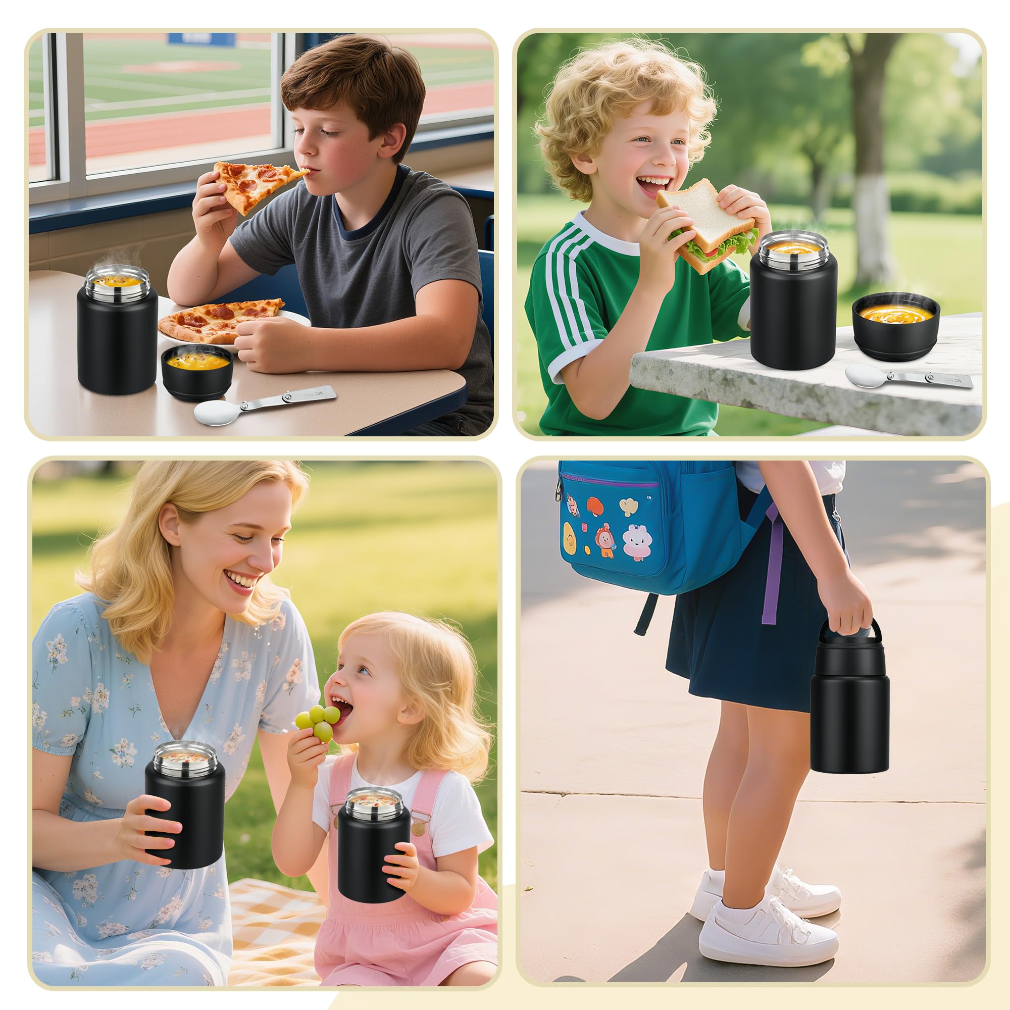 HAWEEK Soup Thermo bold color options appeal to kids.