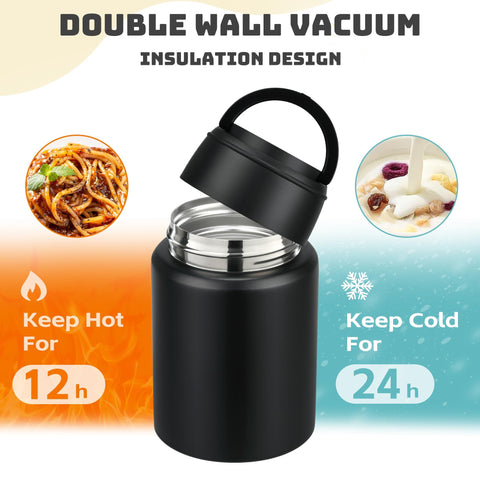 HAWEEK Soup Thermo non-slip base keeps the container steady.