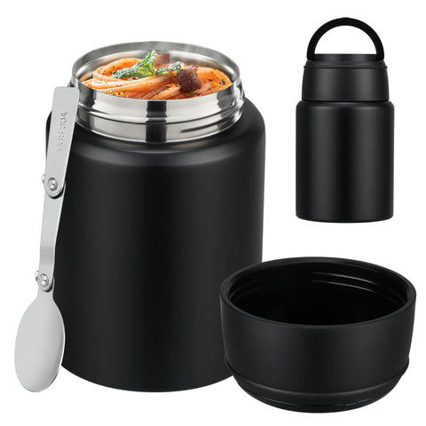HAWEEK Soup Thermo open lid for easy serving and safe steam release.