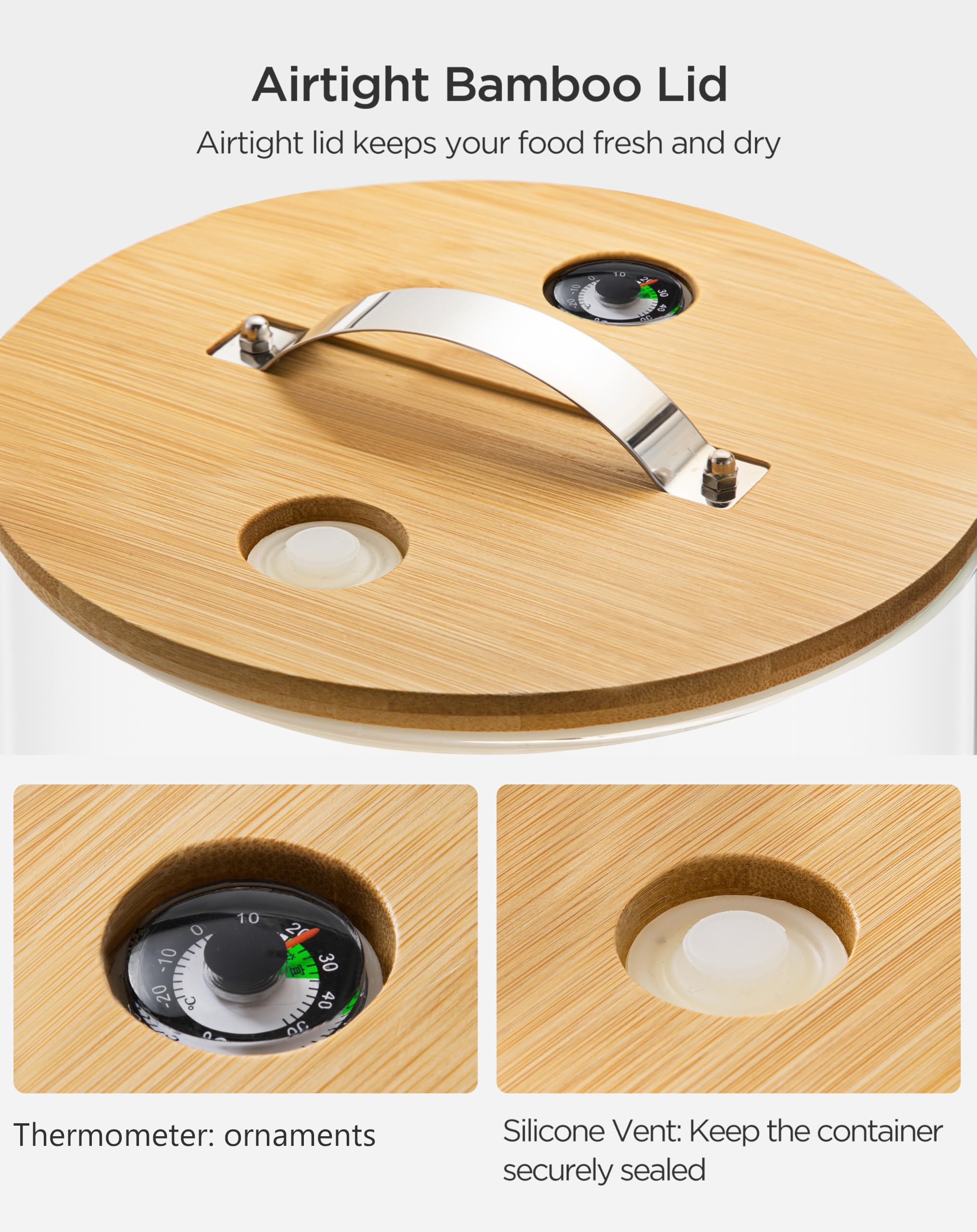 HBlife glass measuring cup fits perfectly for precise portions.