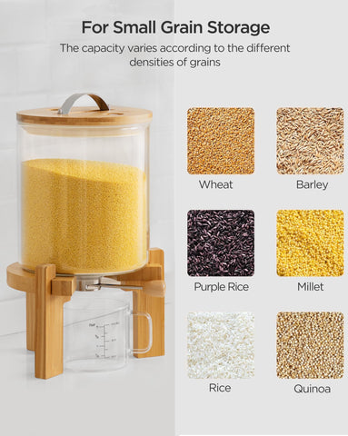 HBlife versatile dispenser design fits 3L–11L shelves for flexible storage.