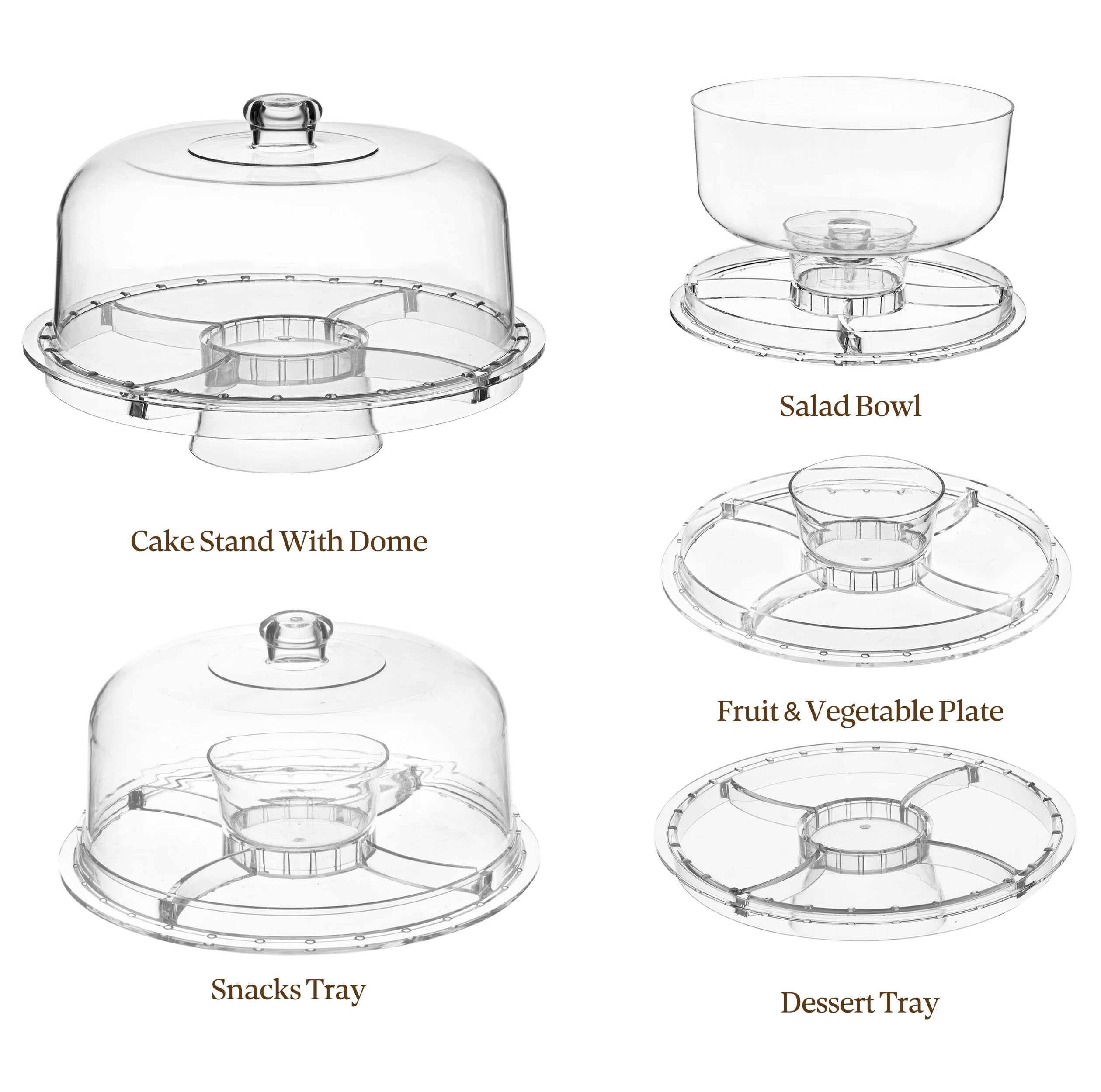 HBlife transparent display enhances versatility as a multipurpose stand.