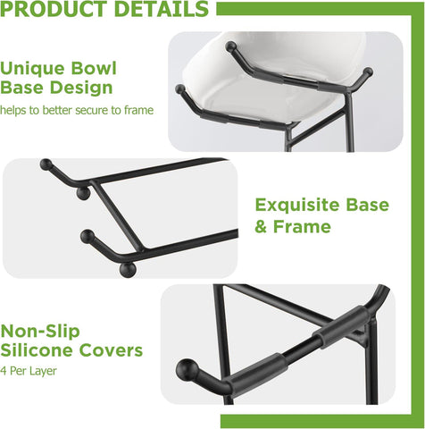 HBlife versatile display for snacks, desserts, or bathroom toiletries beyond a bowl.
