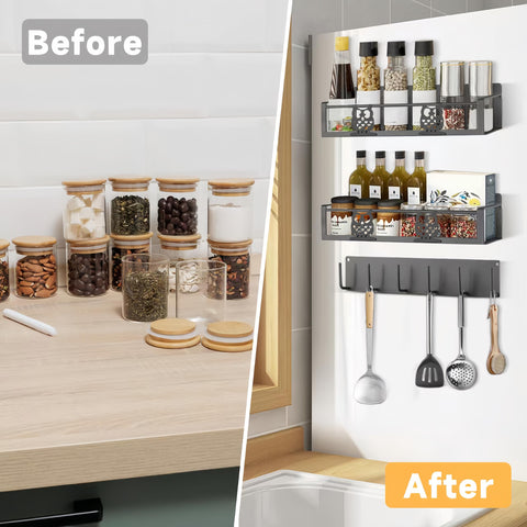 HCBaoXGui modern kitchen decor adds functional style with a practical magnetic mount.