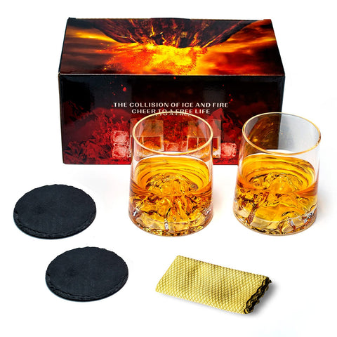 HCYCFY durable glass handles cocktails, whiskey, vodka, or tequila with style.