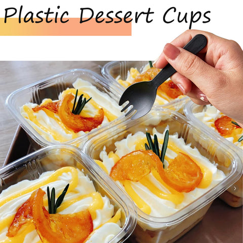 Hdagbnn disposable parfait cups simplify cleanup after gatherings