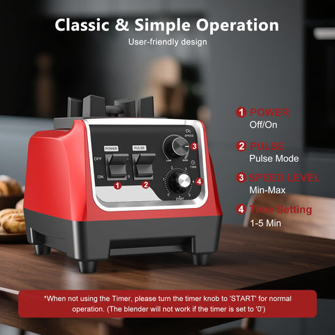 H-Duka blender demonstrating ice crush capability for frozen drinks