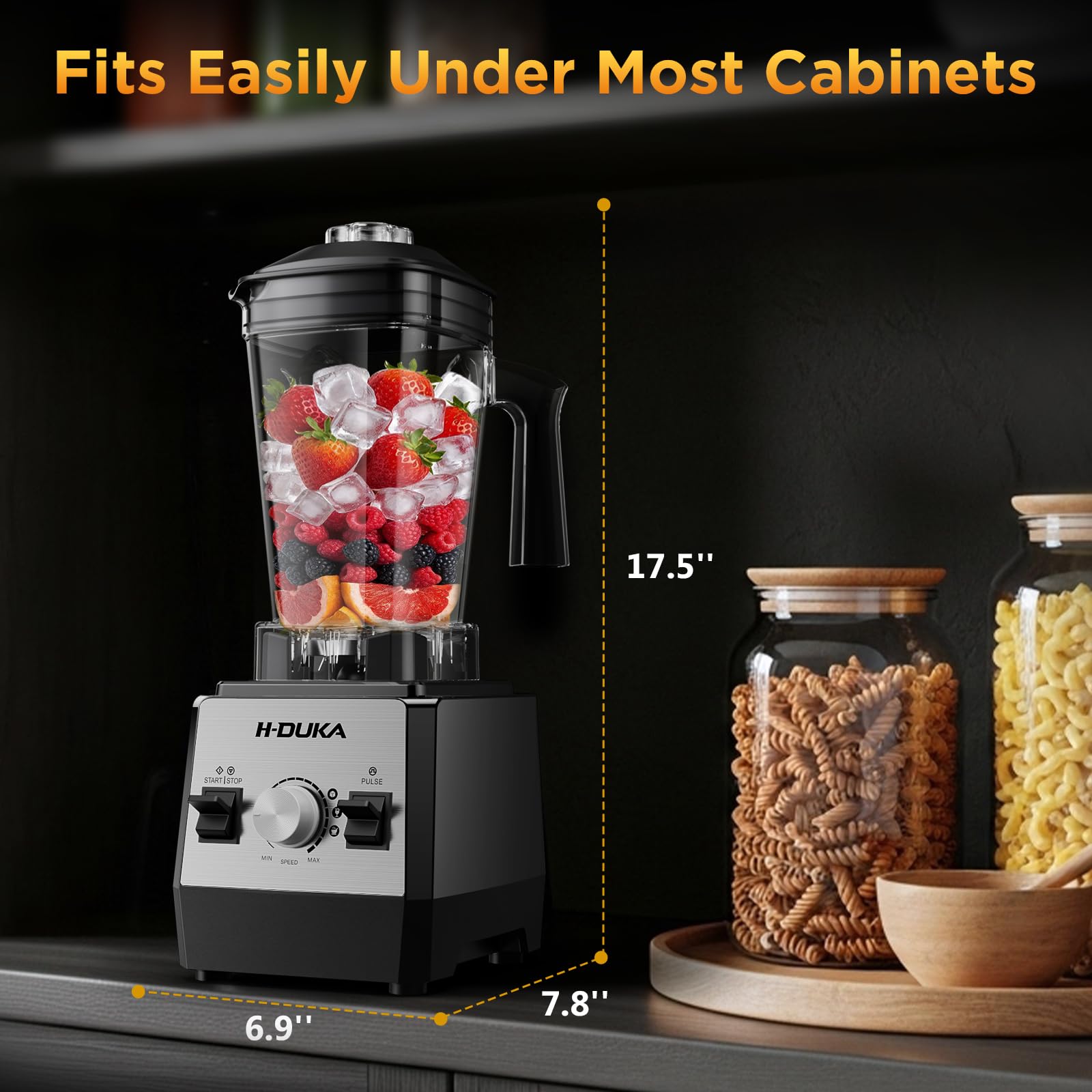 H-Duka Blender smoothie jar supports quick, nutritious morning drinks.